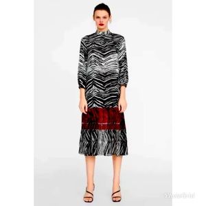 COPY - Zara zebra print dress NWOT